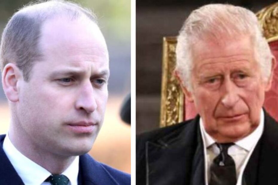 Książę William postanowił sprzedać jedna piątą Księstwa Foto: Książę William i Król Karol III