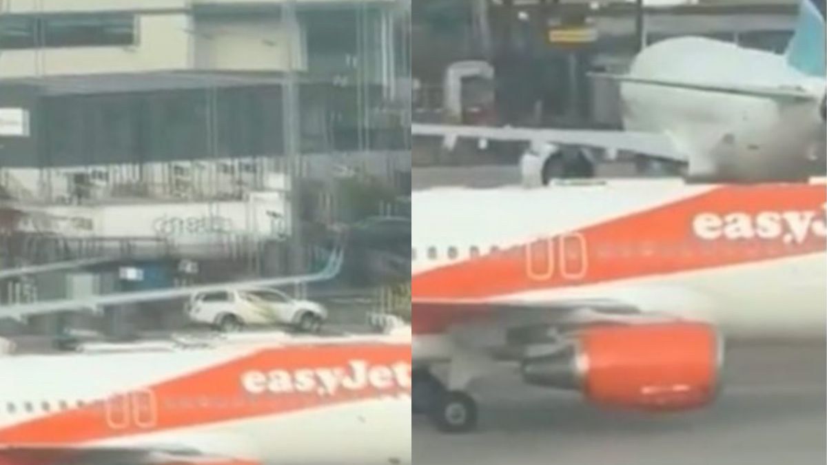 dwa samoloty easyjet zderzyły się