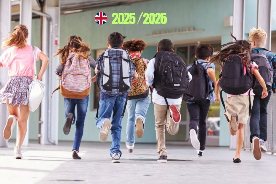 Ferie i wakacje w Wielkiej Brytanii w roku szkolnym 2025/2026
