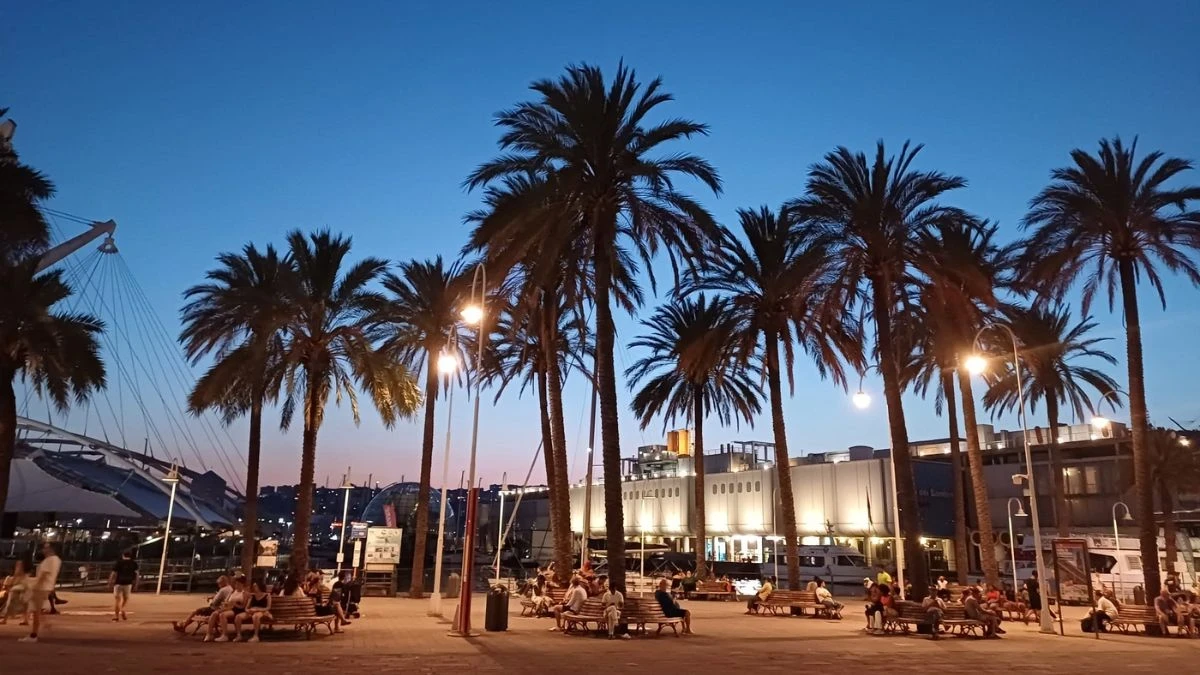 Genua – turystyczny hit 2026 roku Foto: Porto Antico w Genui