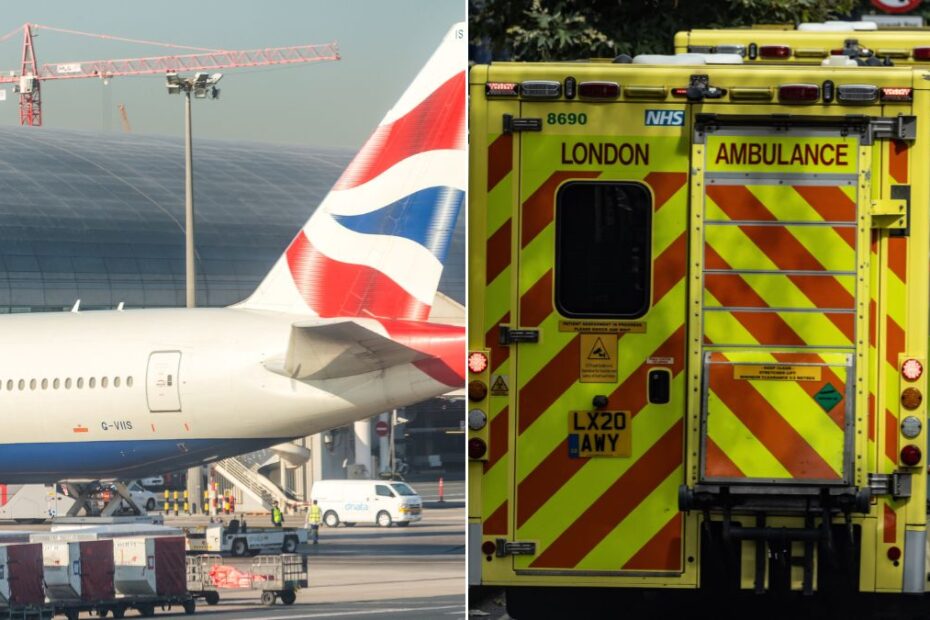 Panika na lotnisku Heathrow w Londynie: Ludzie masowo mdleli w terminalu