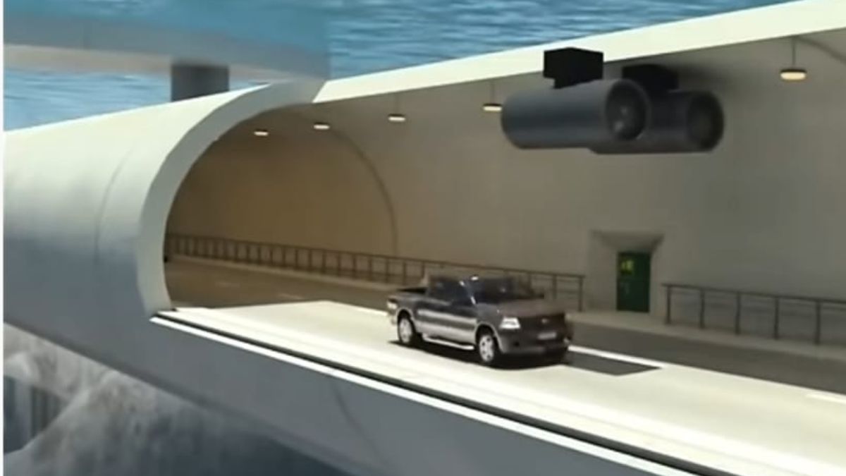 Rekordowe tunele świata Foto: podwodny tunel drogowy