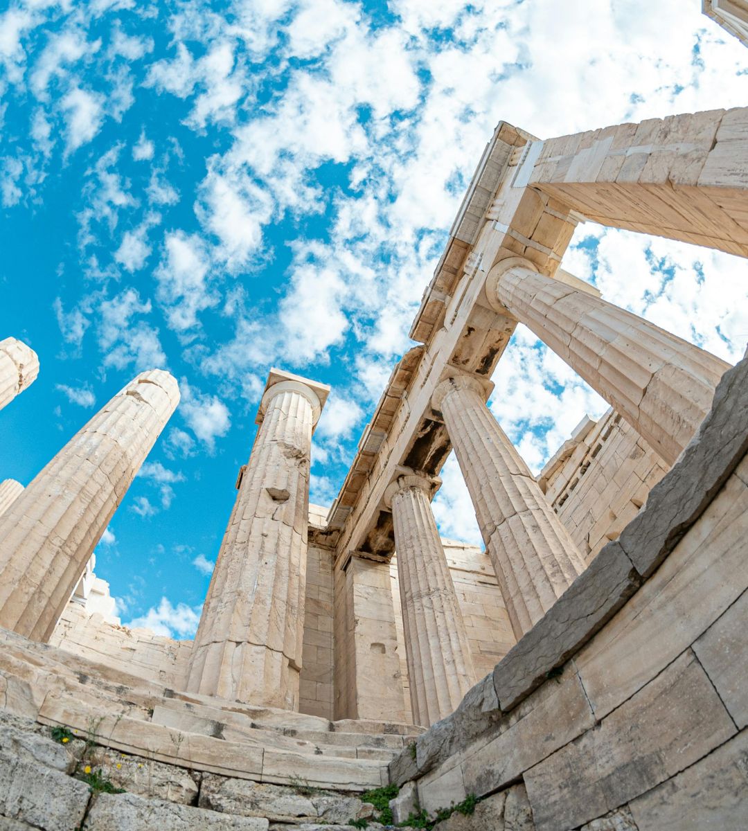 Najbardziej niedoceniane miasto Europy jesienią Foto Kolumny w Atenach