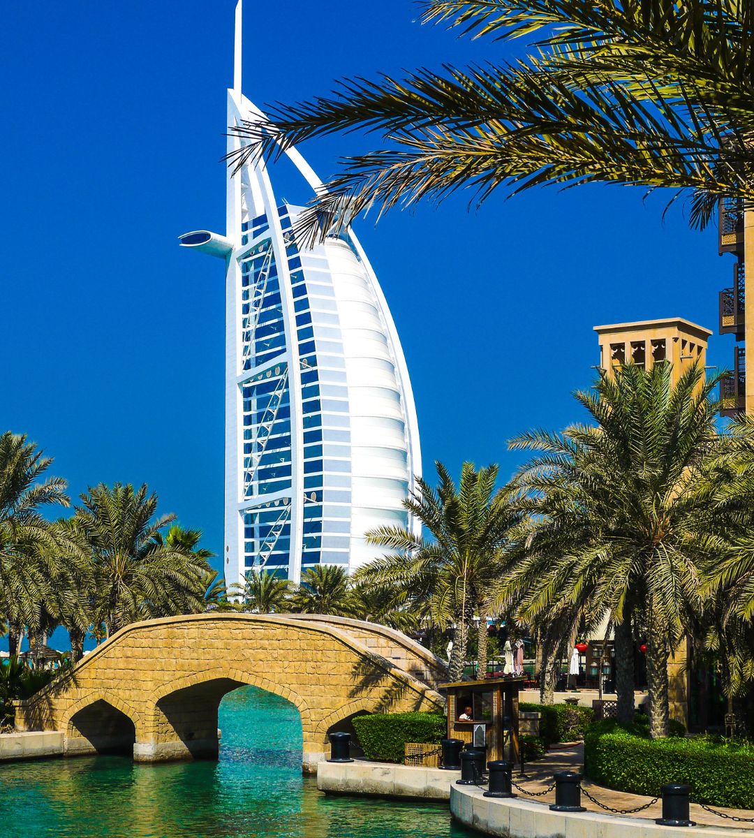 Dubaj w dwa dni Foto Budynki w Dubaju