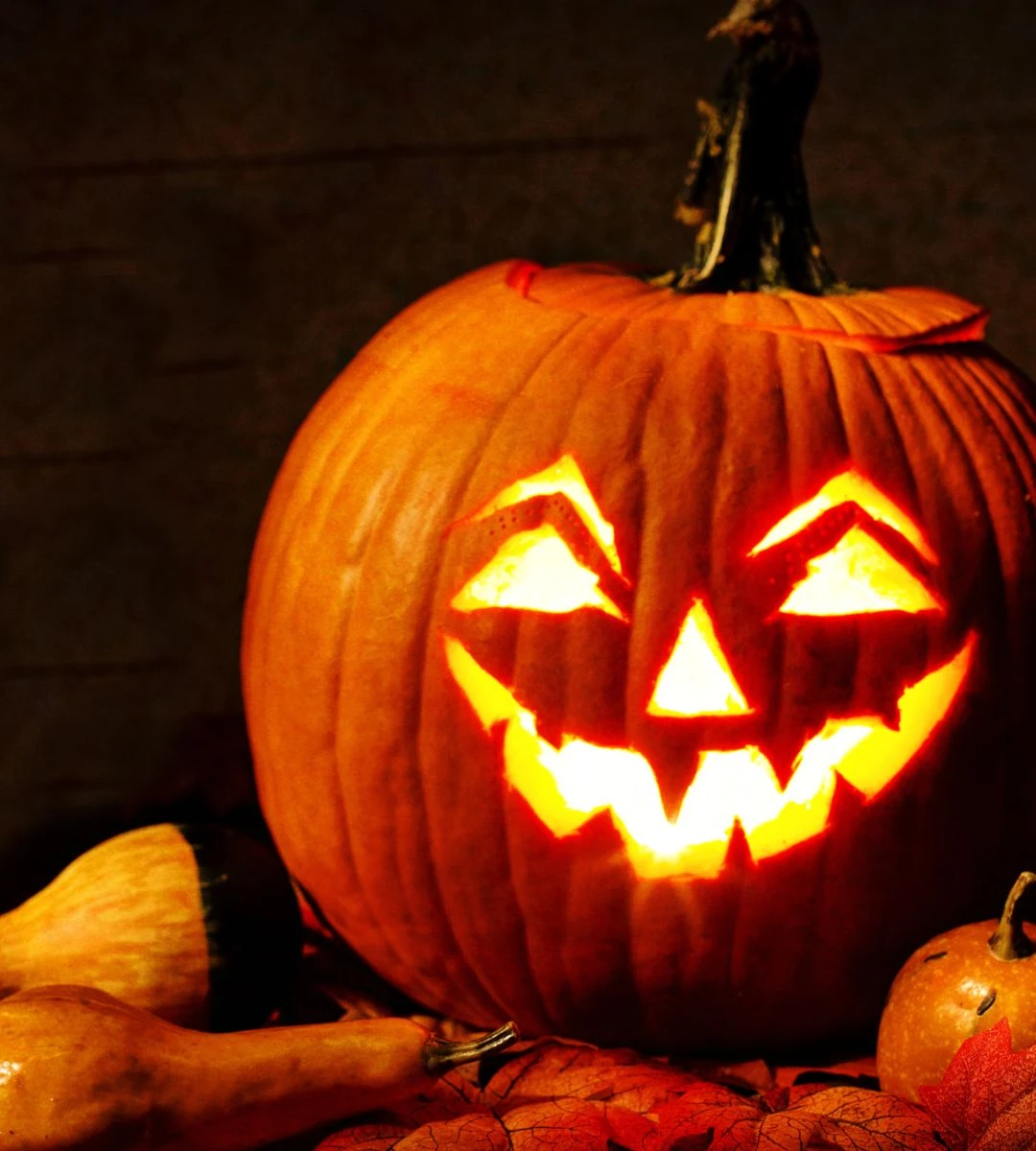 Dlaczego dynia jest symbolem Halloween? Foto: Lampion z dyni