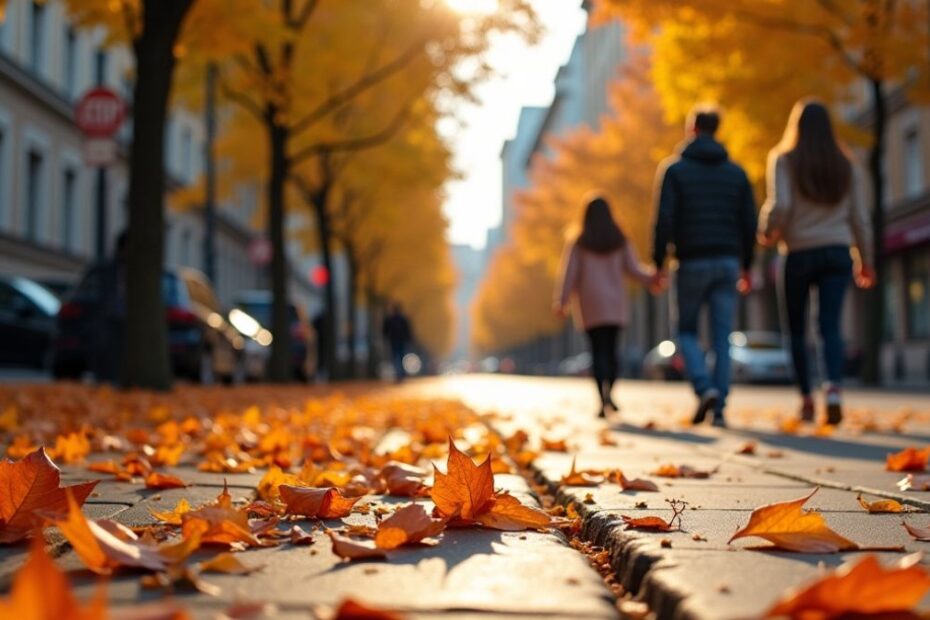 lista najzdrowszych miast w Polsce Foto: Rodzina spaceruje po mieście