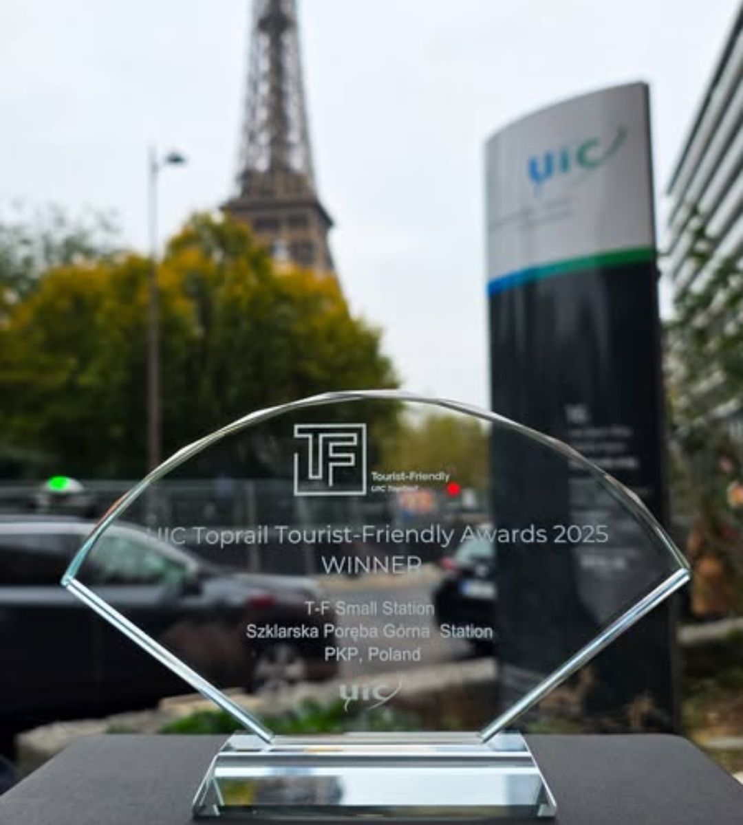 Najpiękniejszy mały dworzec kolejowy Foto: nagroda dla najpiękniejszego małego dworca na świecie