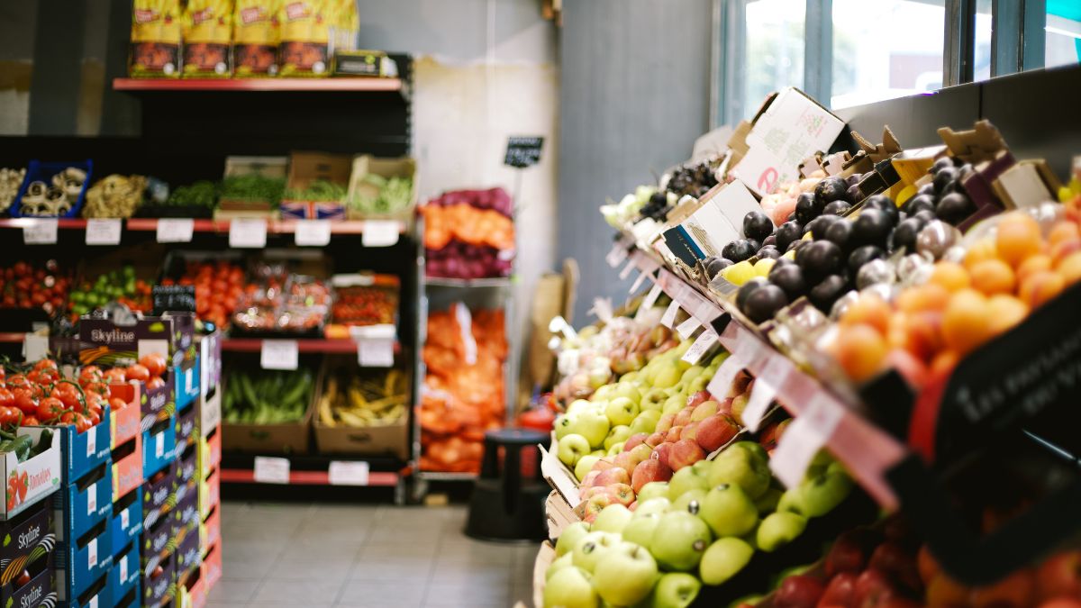 nowe sklepy aldi w UK Foto: dział warzywny w sklepie