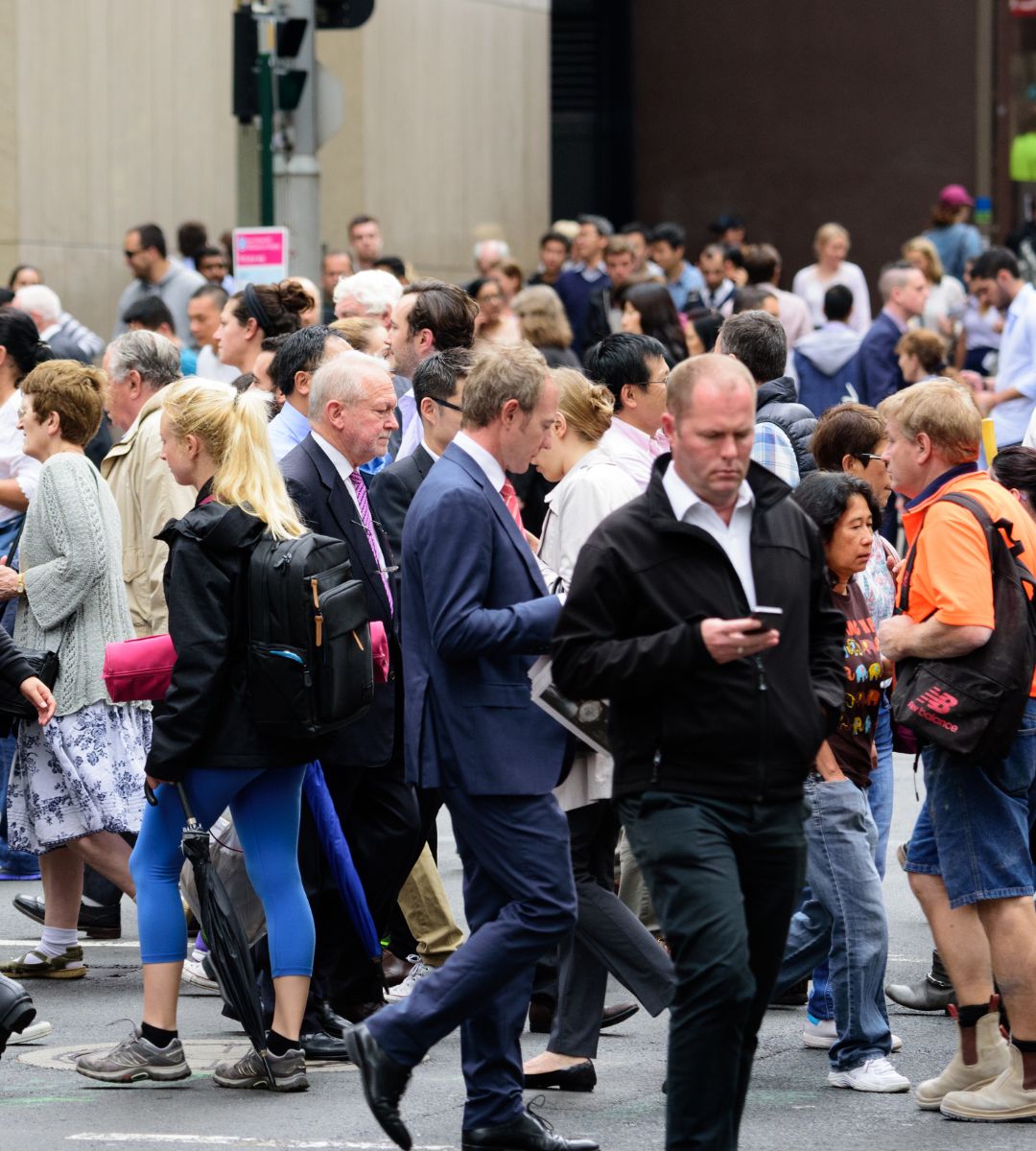 wzrost bezrobocia w Wielkiej Brytanii Foto: ludzie na ulicy