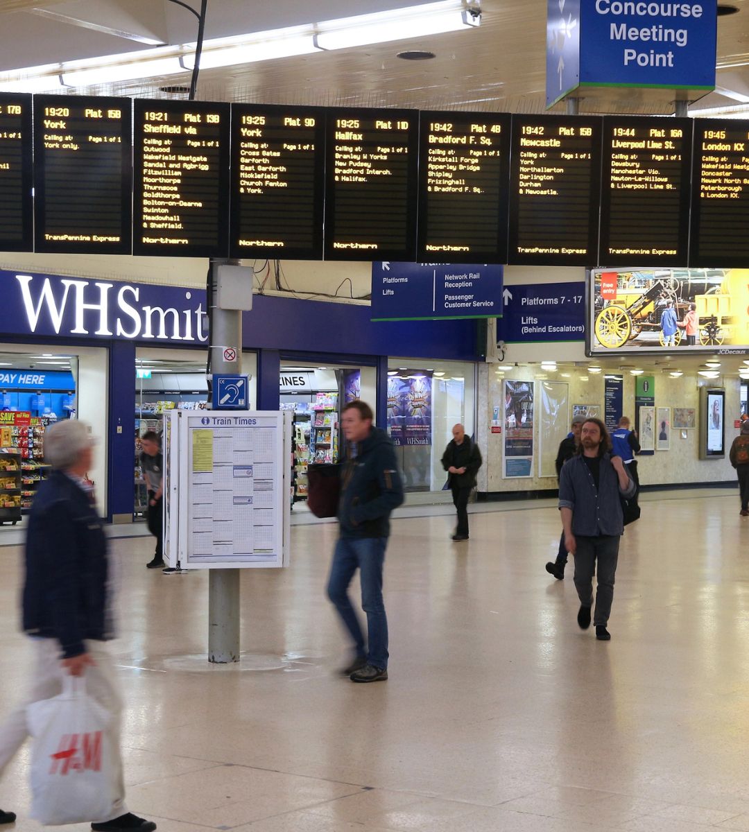 Nowy rozkład jazdy w Wielkiej Brytanii Foto: stacja kolejowa w UK