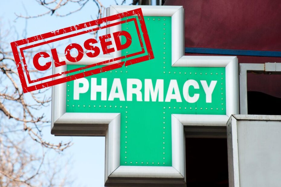 Brytyjska sieć aptek upada po buncie pracowników Foto: neon - symbol apteki