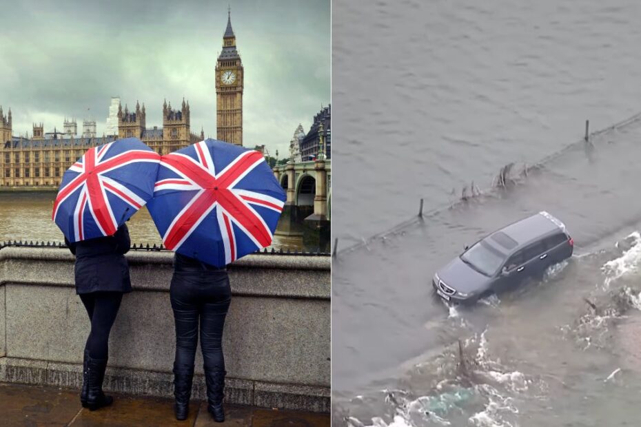 Wielka Brytania pod wodą