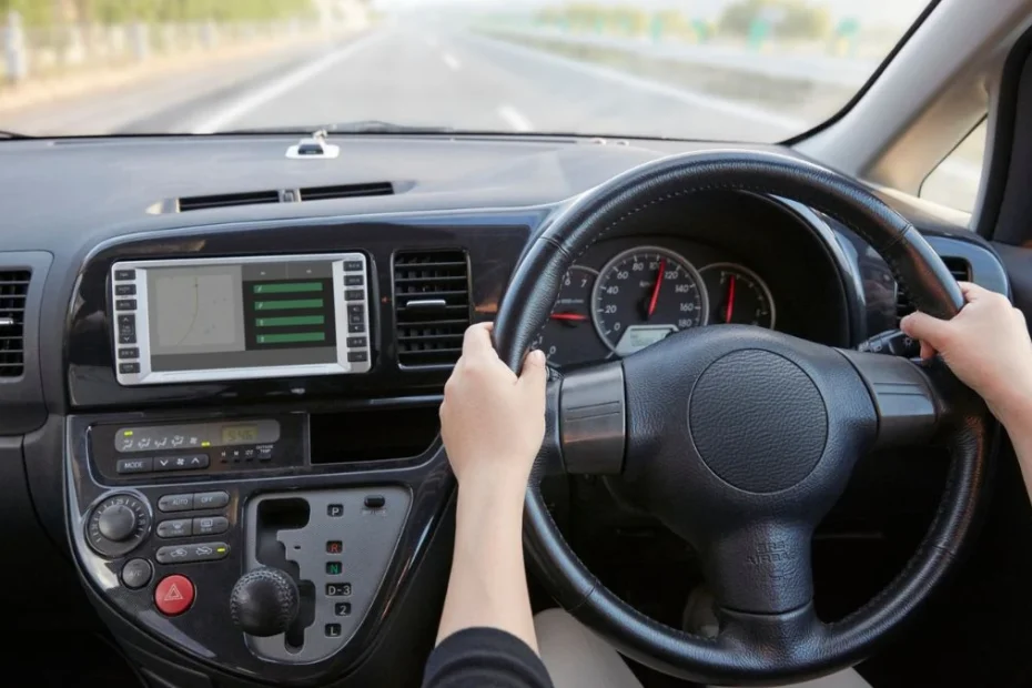 nowe stawki podatku drogowego w UK od kwietnia 2026 Foto: wnętrze samochodu