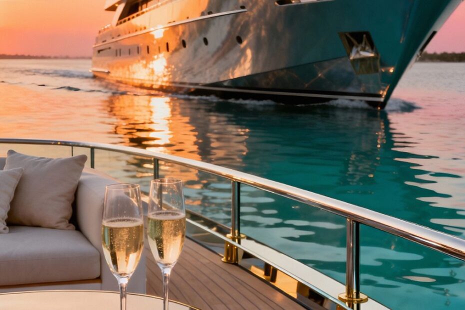 Ile podatku płacą osoby zarabiające 1 mln funtów rocznie Foto: luksusowy jacht