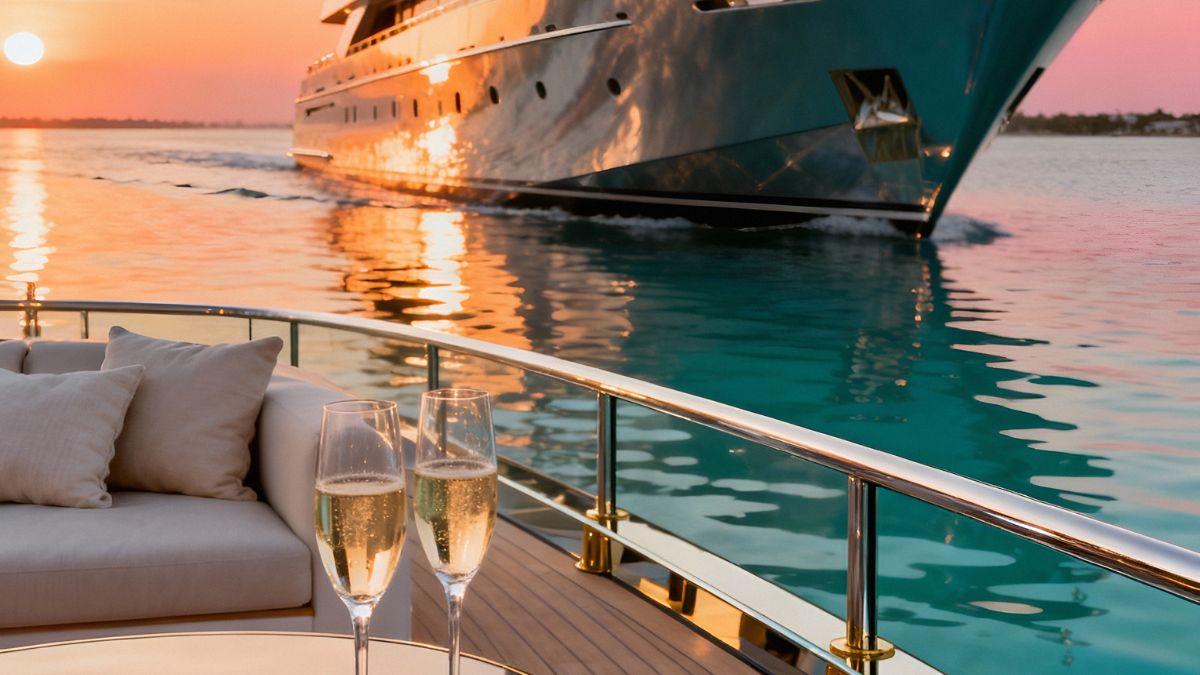 Ile podatku płacą osoby zarabiające 1 mln funtów rocznie Foto: luksusowy jacht