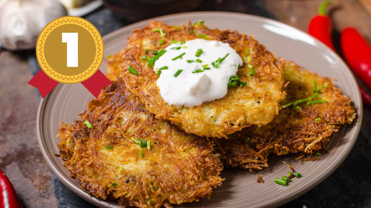 Danie z Polski zachwyciło świat Foto: placki ziemniaczane