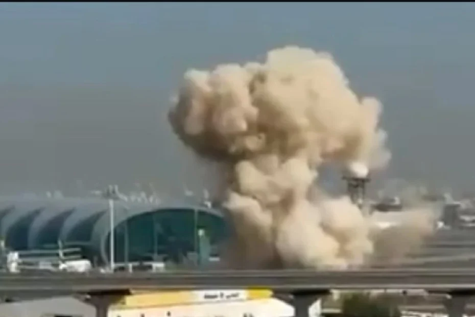Eksplozje w pobliżu lotniska w Dubaju