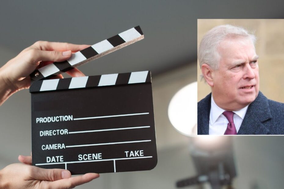 serial o upadku księcia Andrzeja Foto: tablica klapsowa i zdjęcie księcia Andrzeja