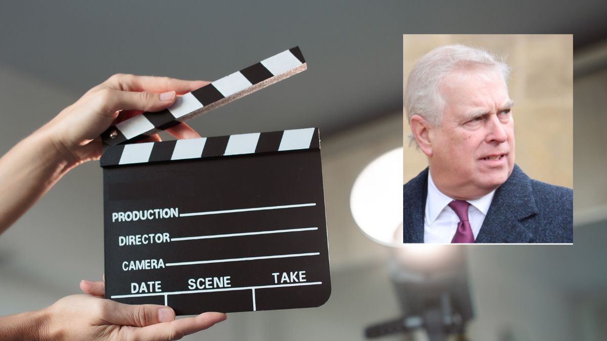 serial o upadku księcia Andrzeja Foto: tablica klapsowa i zdjęcie księcia Andrzeja