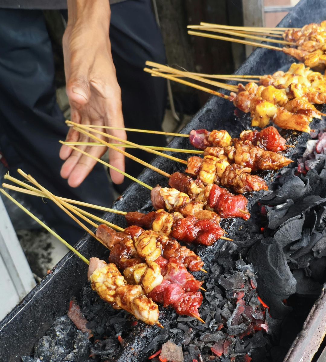 spór między najemcą a właścicielem Foto: szaszłyki na grillu