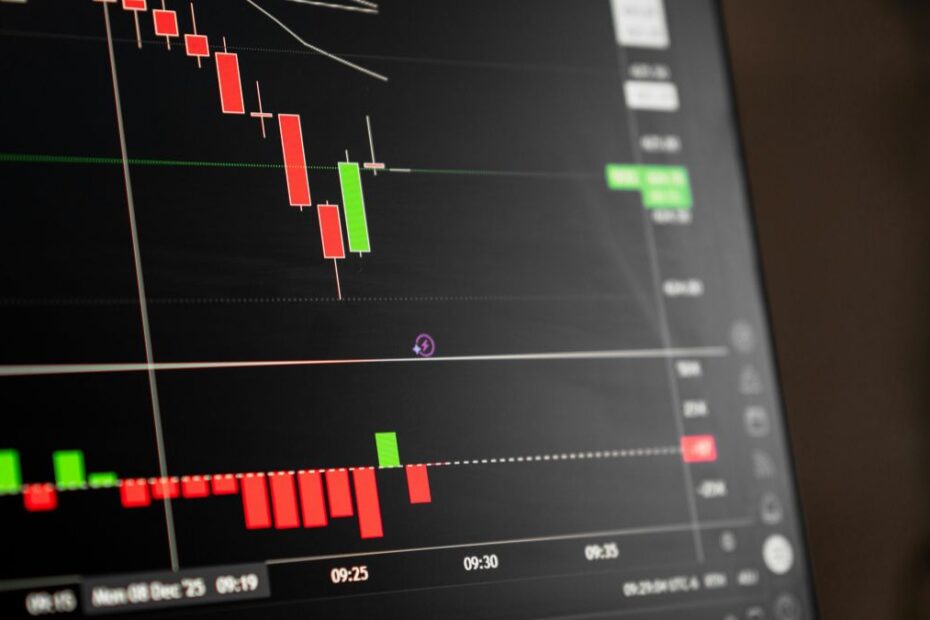 Inwestorzy uciekają do gotówki Foto: ekran z notowaniami giełdowymi