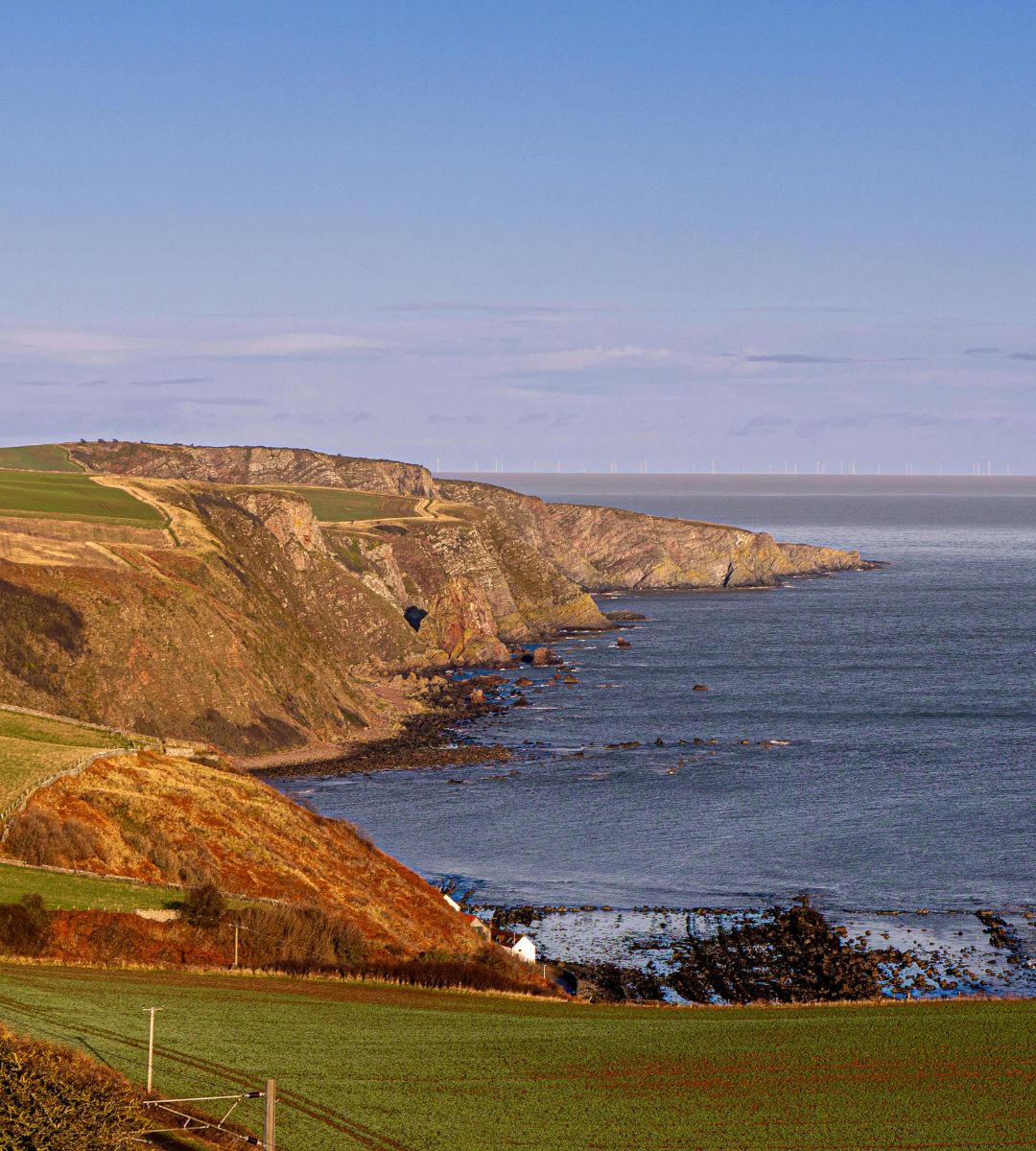 Najdłuższy szlak świata Foto: wybrzeże UK