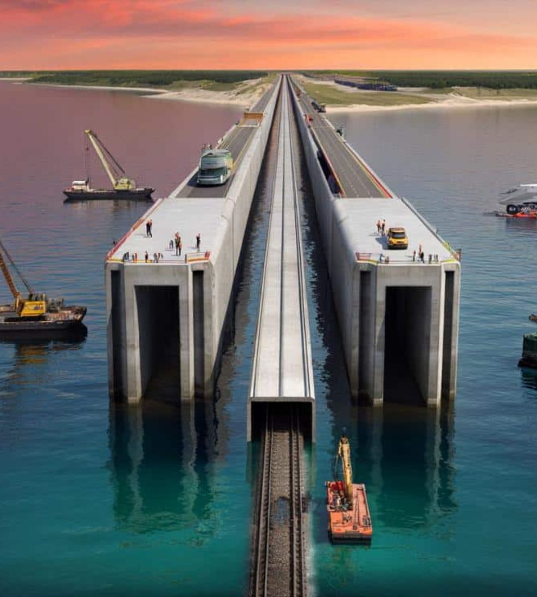 Gigantyczny tunel pod Bałtykiem Foto: technologia modułowa budowania tunelu