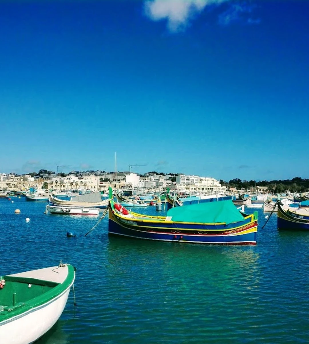 najlepszy moment na odwiedzenie Malty Foto:  Port w Marsaxlock na Malcie