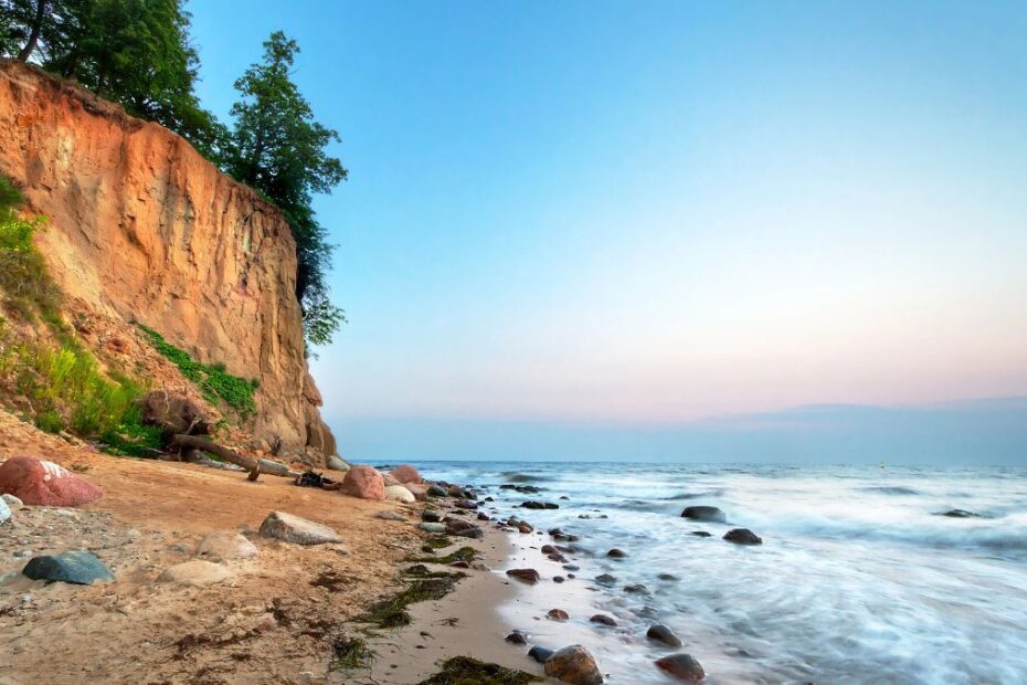 Brytyjka zachwycona polskim wybrzeżem Foto: plaża nad Bałtykiem