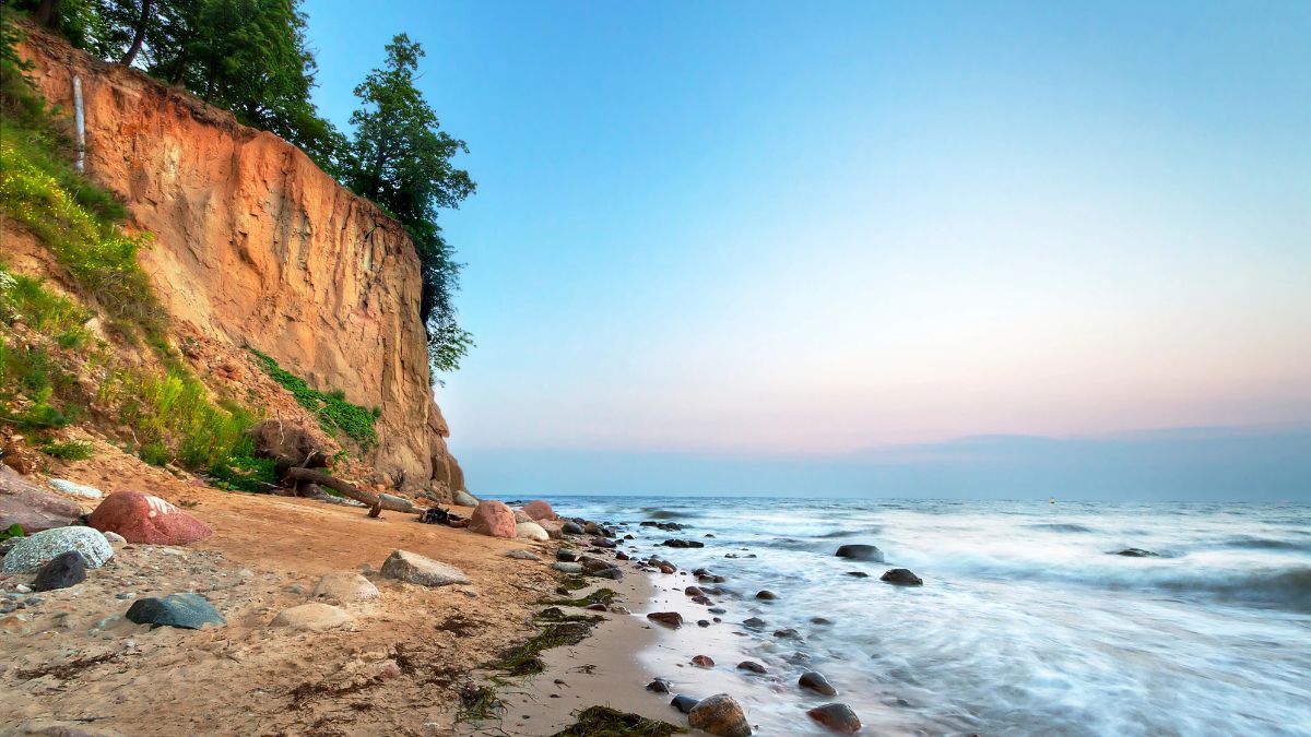 Brytyjka zachwycona polskim wybrzeżem Foto: plaża nad Bałtykiem