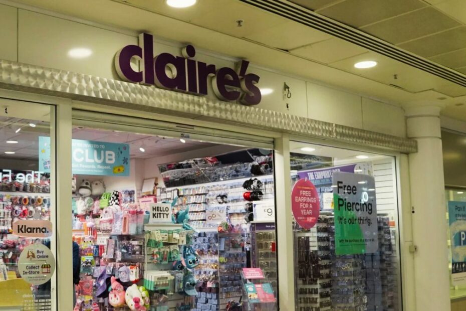 Claire’s znika z Wielkiej Brytanii. Zamyka wszystkie sklepy