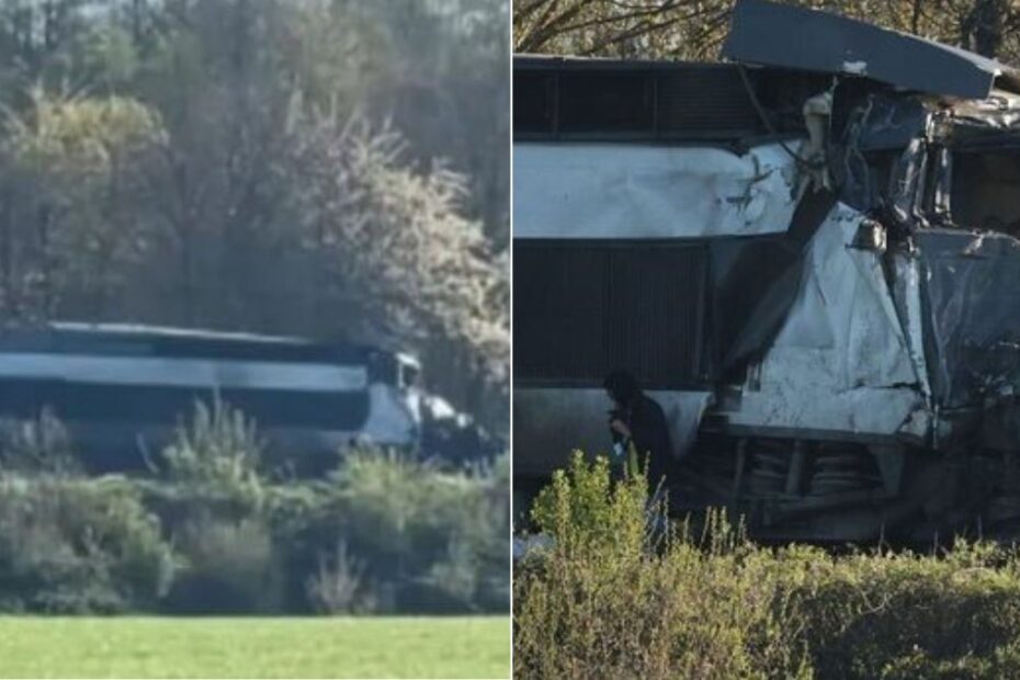 Tragiczny wypadek na północy Francji zdjecie pociag