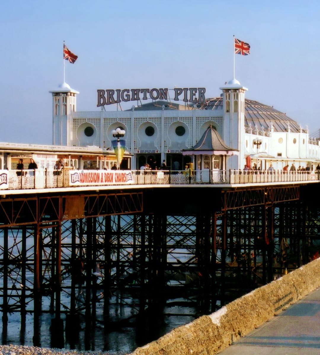 Kolejna tragedia na plaży w Brighton Foto: molo w Brighton