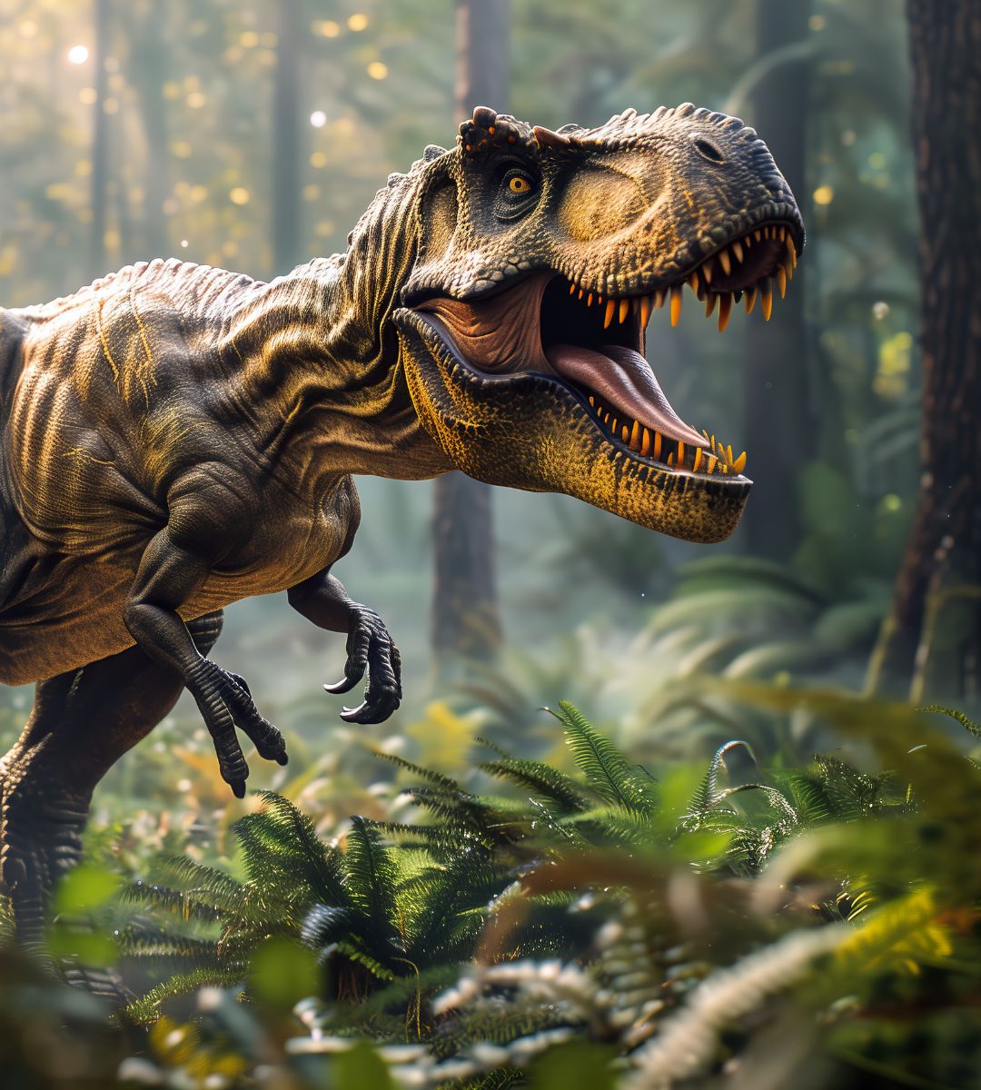 Katastrofa dzięki której pojawił się człowiek Foto: dinozaur