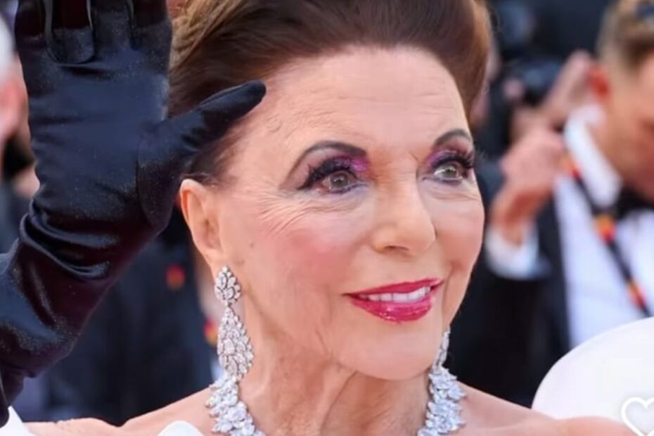 Joan Collins ma 92 lata i zachwyca formą Foto: Joan Collins w Cannes