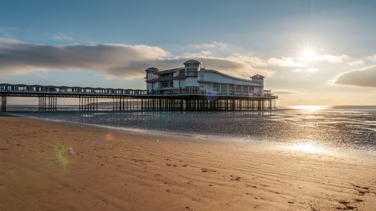 nadmorskie molo zachwyca turystów z całej Wielkiej Brytanii Foto: molo Grand Pier