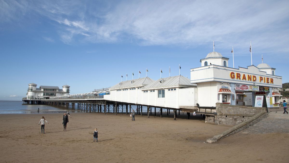 nadmorskie molo zachwyca turystów z całej Wielkiej Brytanii Foto: molo Grand Pier