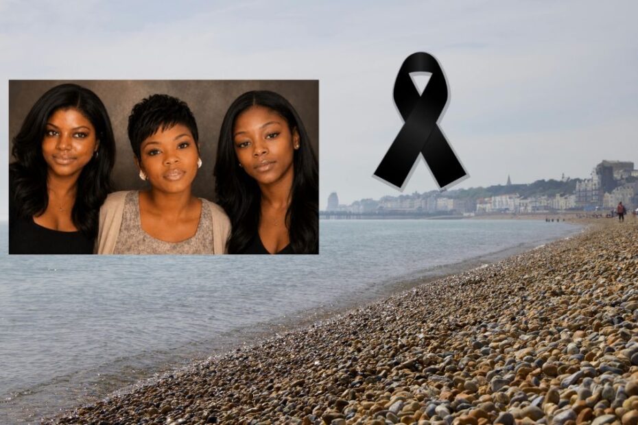 Kobiety które zginęły w morzu u wybrzeży Brighton były siostrami Foto: plaża w Brighton i zdjęcie 3 sióstr