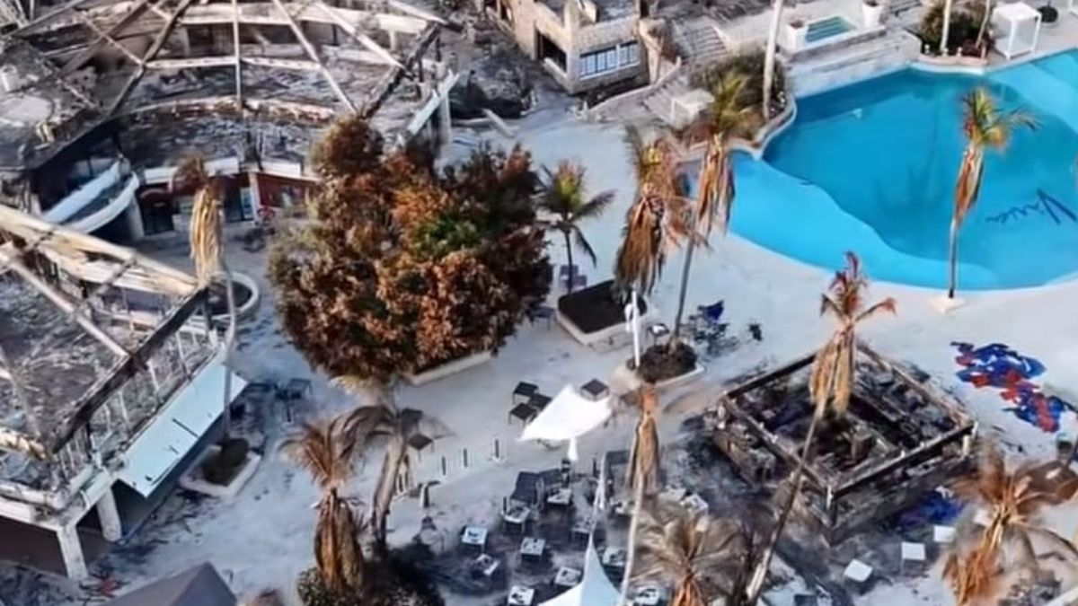 Tragiczny bilans pożaru rajskiego kurortu na Dominikanie Foto: pożar w hotelu Viva Wyndham Dominicus Beach
