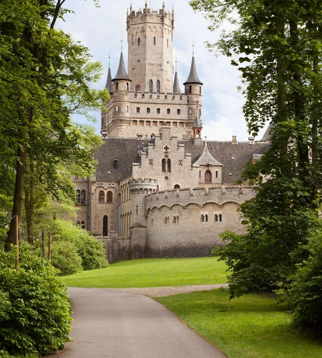 Ten zamek był prezentem urodzinowym Foto: Zamek Marienburg w Dolnej Saksonii