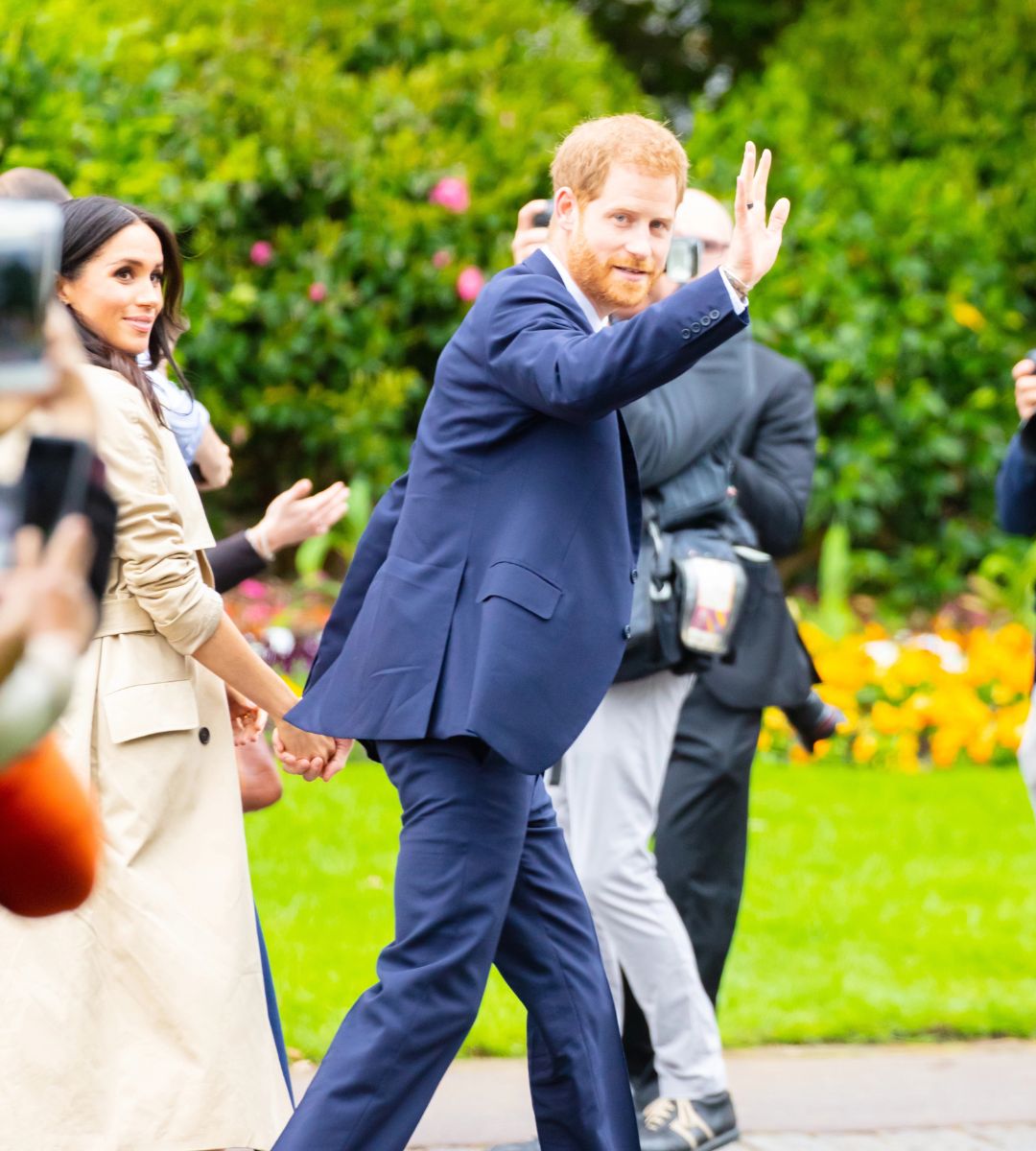 Książę Harry wrócił do Wielkiej Brytanii Foto: książę Harry z Meghan