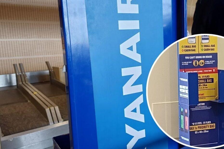 Ryanair znów podpadł pasażerom Foto: sizery Ryanair na lotnisku