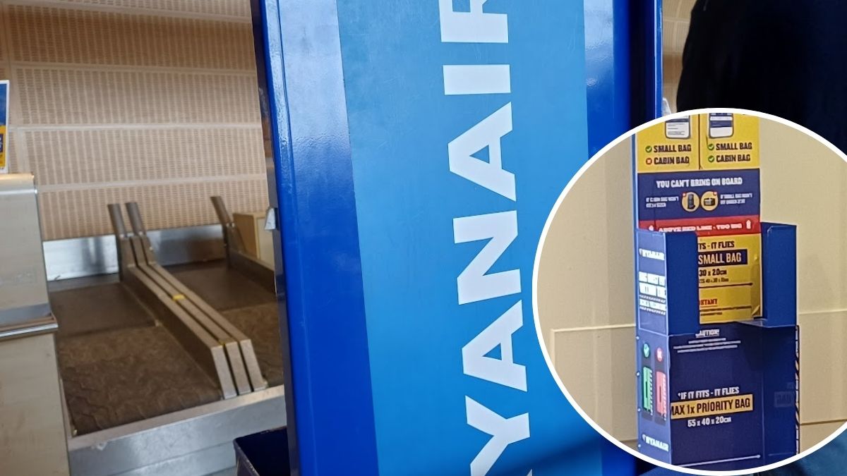 Ryanair znów podpadł pasażerom Foto: sizery Ryanair na lotnisku