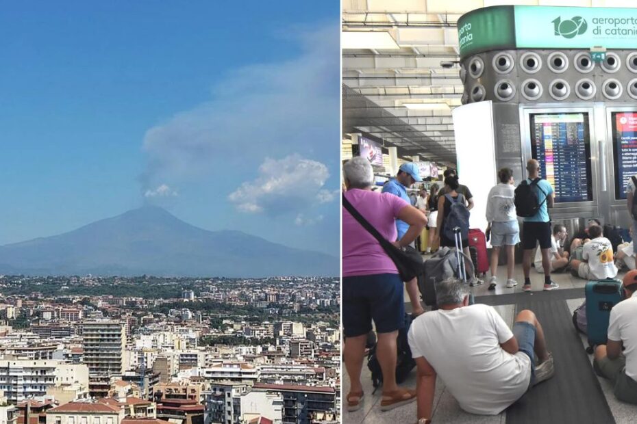Potężna erupcja wulkanu we Włoszech. Ogłoszono czerwony alert