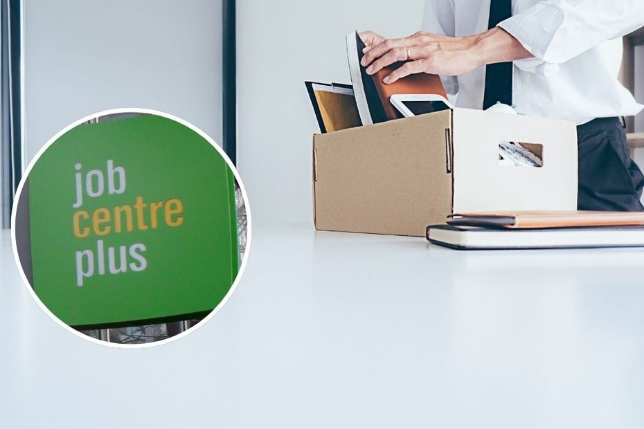 duże zmiany w Jobcentre Plus od 1 października 6 Foto: pracownik i szyld Jobcentre Plus
