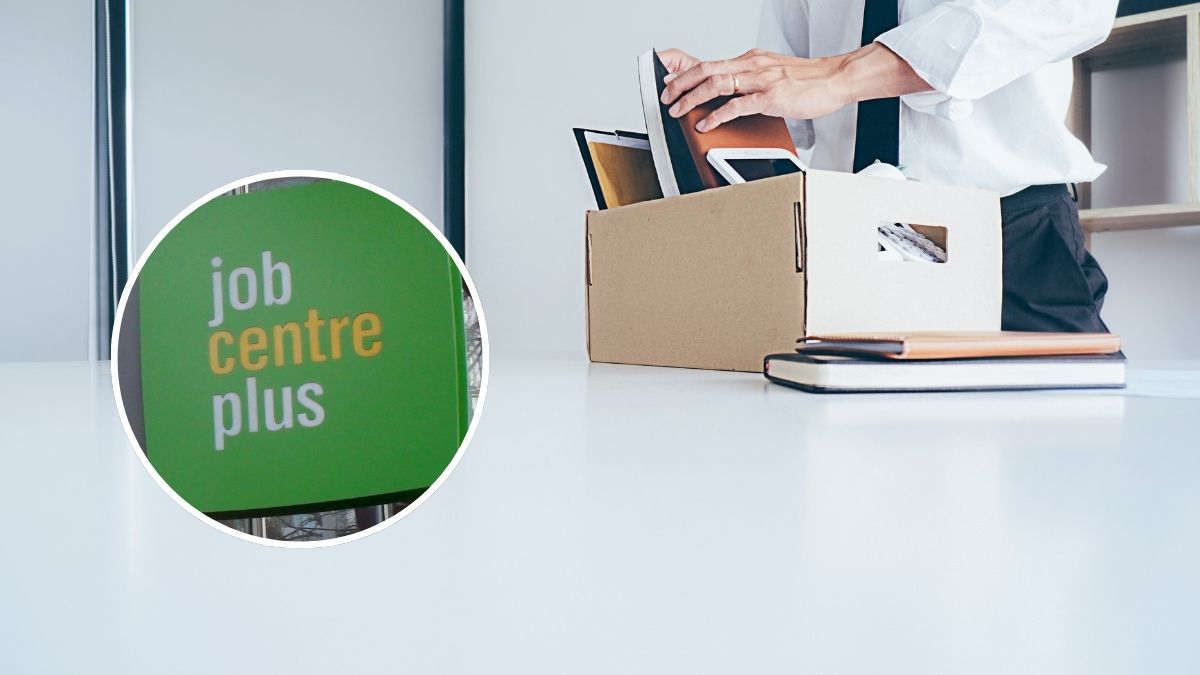 duże zmiany w Jobcentre Plus od 1 października 6 Foto: pracownik i szyld Jobcentre Plus
