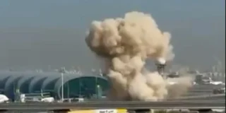 Eksplozje w pobliżu lotniska w Dubaju