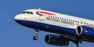 Samolot British Airways był o krok od katastrofy Foto: samolot British Airways