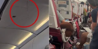 Samolot wpadł w silne turbulencje, kilkanaście osób zostało rannych. Jeden pasażer doznał złamania kręgosłupa