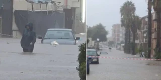 Miejscowość Anzio pod wodą